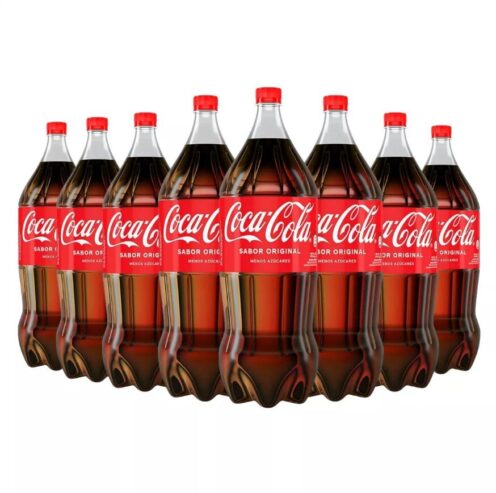 Coca Cola Original 2,25 Litros Grande Gaseosa Caja X8 Pack