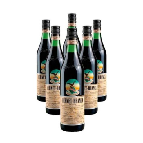 Fernet Branca 750ml Botella Caja X6