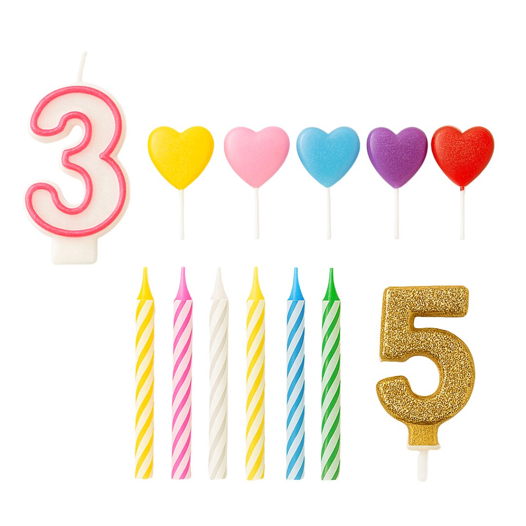 Velas para Cumpleaños – Modelos Variados