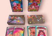 Cartas coleccionables de personajes (Capybara, Stich, Labubu y muchas más)