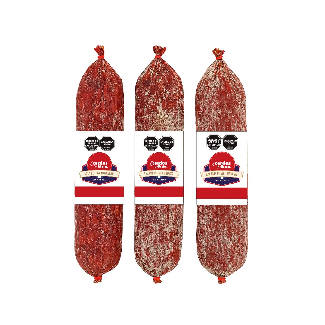 Salame Milán Cerdo & Cía. – Picado Grueso por Kg