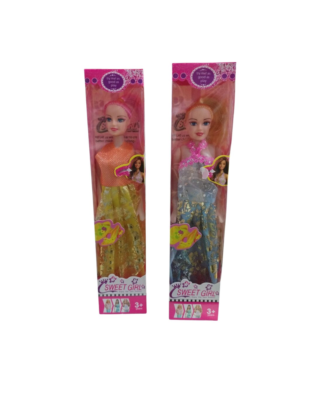 Muñeca flaca en caja Venta X Mayor